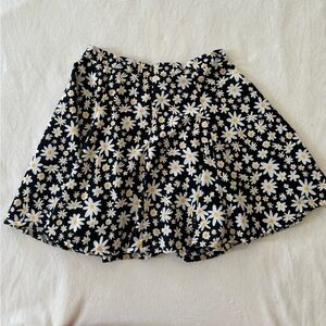 Ivory Ella Floral Skirt